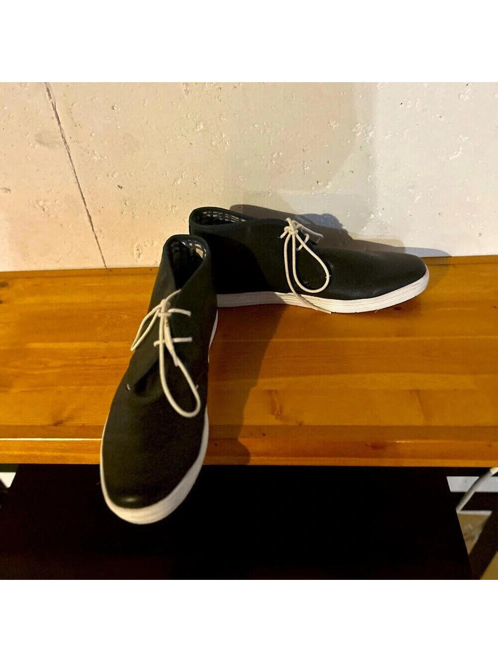 BEN SHERMAN Men's 13 Blue Leather Chukka Desert Boot